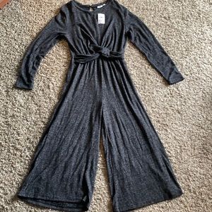 NWT Gray Jumpsuit